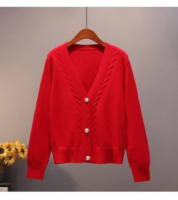 Anita Button Up Cardigan Sweater - Image 4