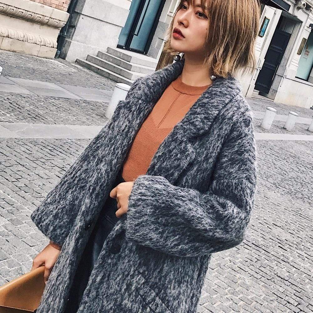 Boho Chic Oversized Wool Coat | Millennials - Image 2