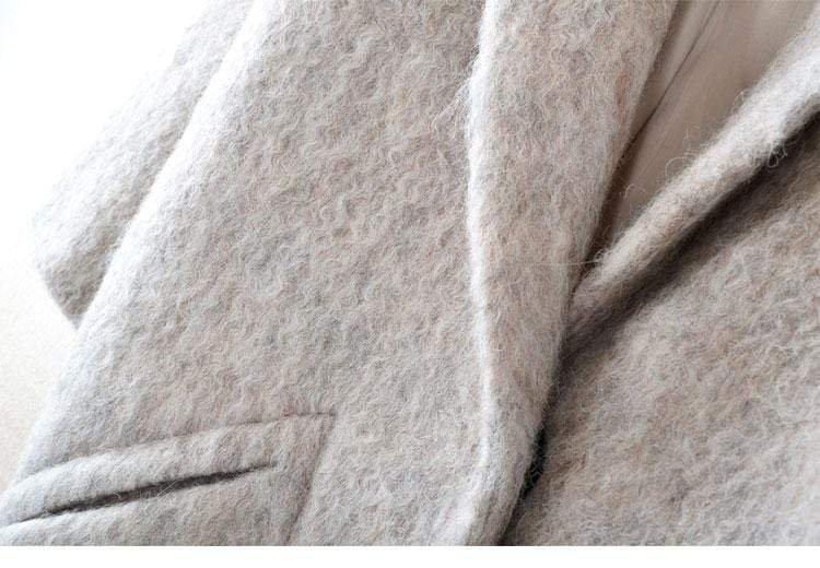 Boho Chic Oversized Wool Coat | Millennials - Image 9