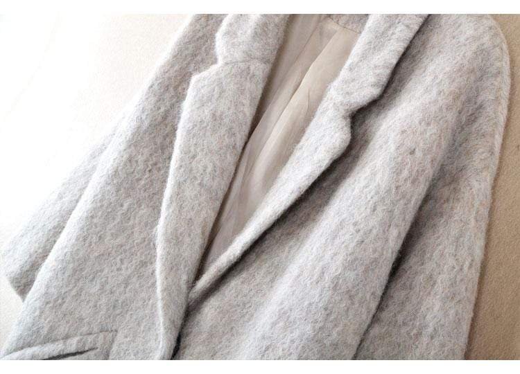 Boho Chic Oversized Wool Coat | Millennials - Image 8