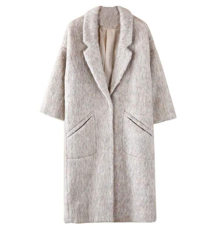 Boho Chic Oversized Wool Coat | Millennials - Image 6
