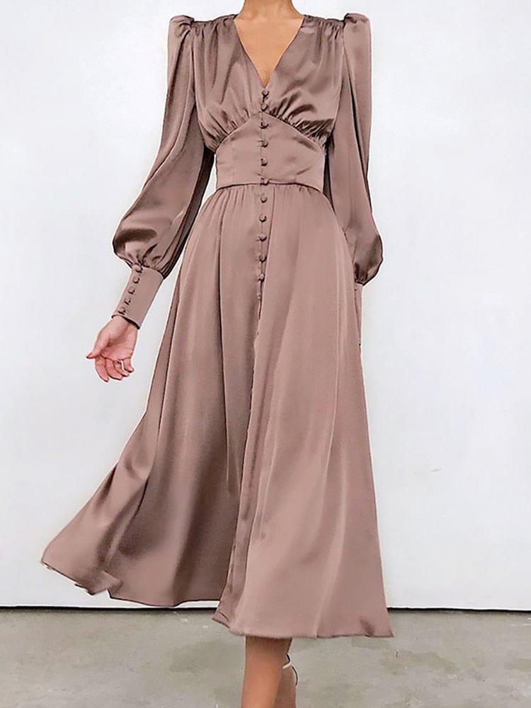 Maliyah Elegant Midi Dress - Image 3
