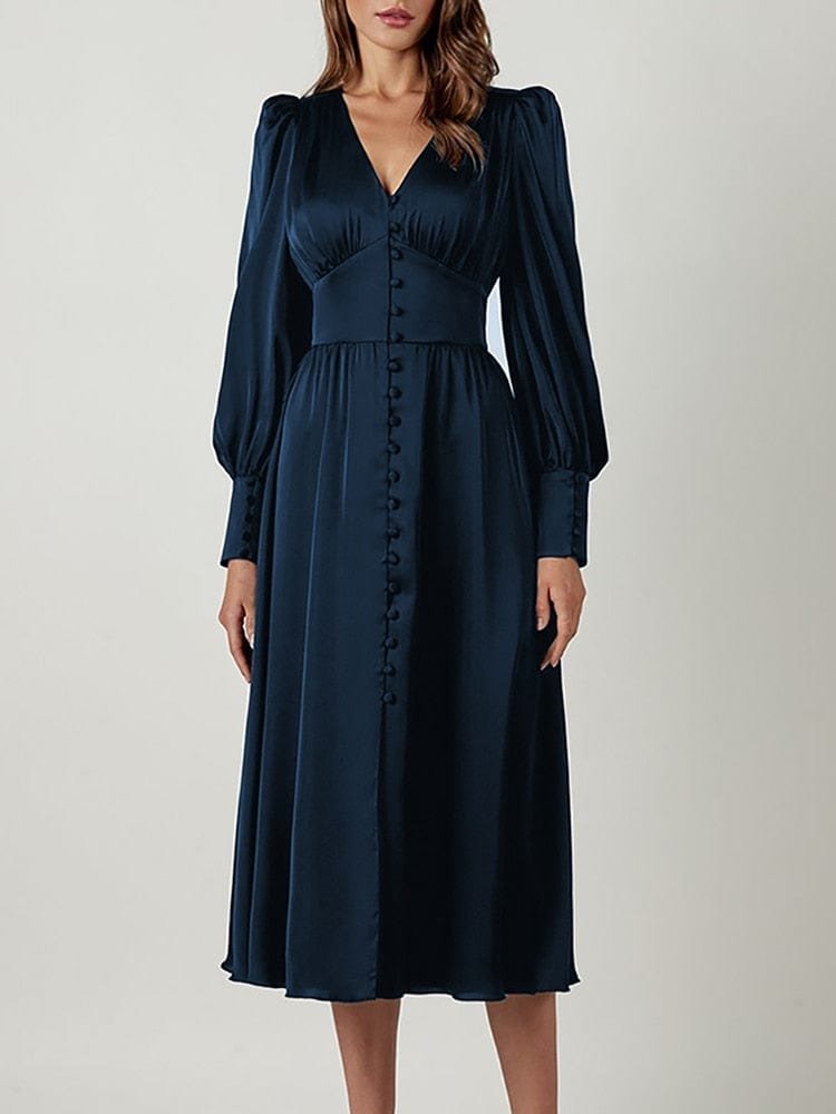 Maliyah Elegant Midi Dress - Image 8