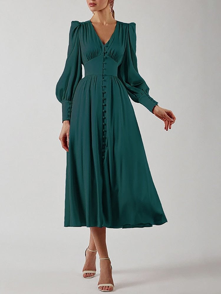 Maliyah Elegant Midi Dress - Image 4