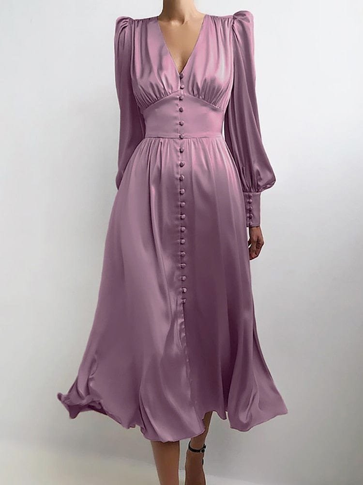 Maliyah Elegant Midi Dress - Image 6
