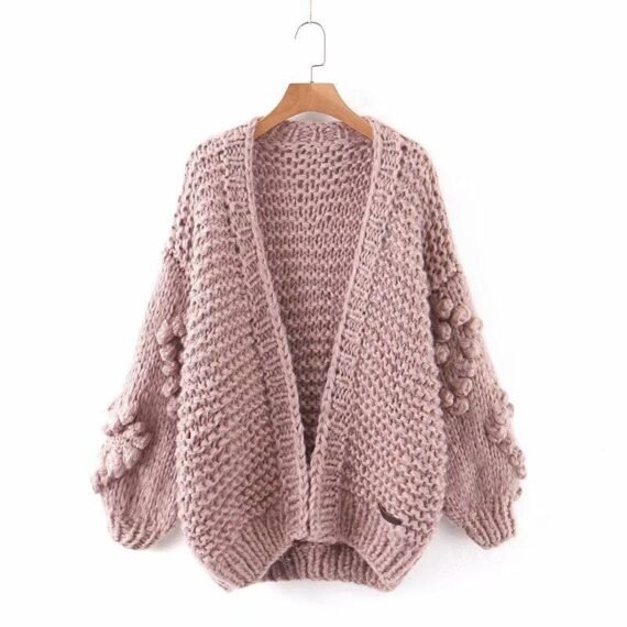 Flora Button Up Cardigan Sweater - Image 3