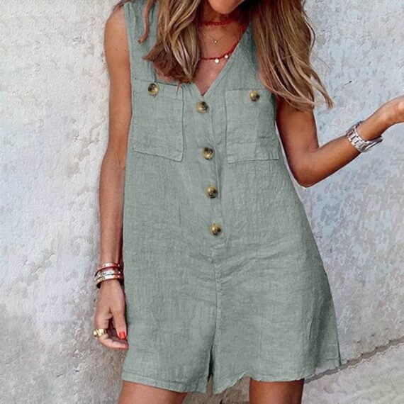 Sacha Oversized Beach Playsuit - Image 8