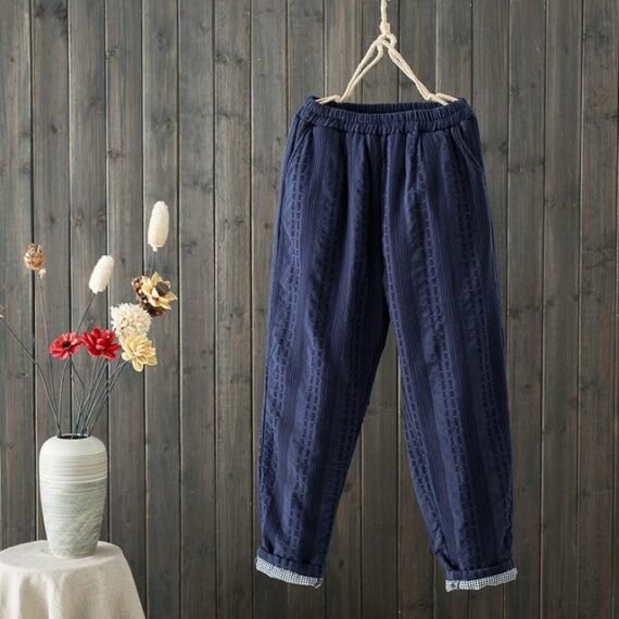 Abigail Comfortable Linen Harem Pant - Image 3