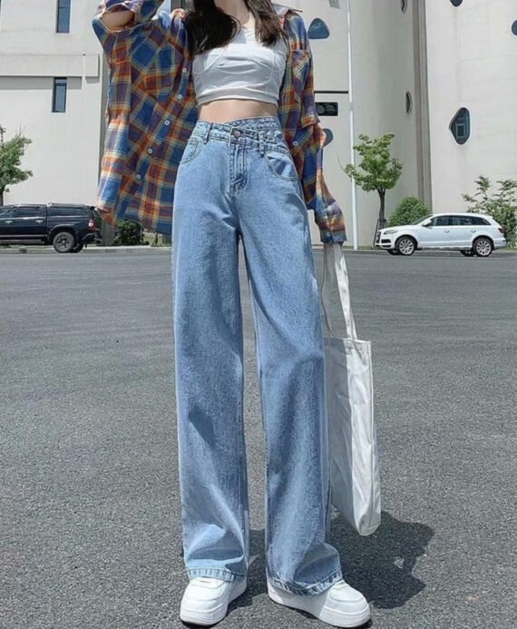 High Waisted Harajuku Boyfriend Jeans - Image 6