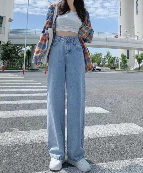 High Waisted Harajuku Boyfriend Jeans - Image 7