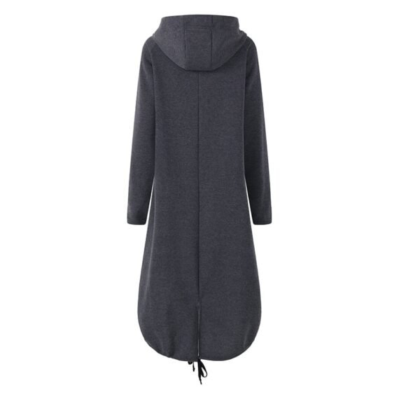 Kayla Long Oversized Hooded Sweater - Image 7