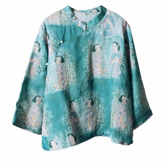 Nuxing Asia Inspired Blouse - Image 6