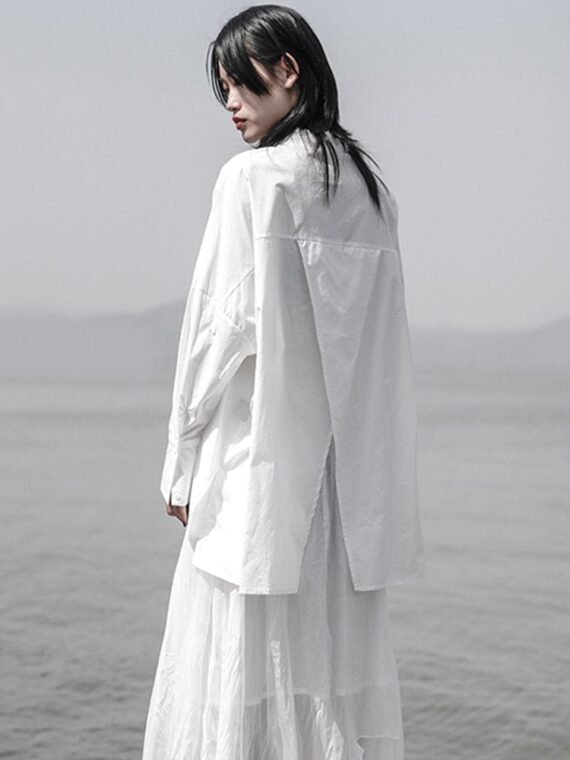 Oversized Irregular Loose Shirt - Image 5