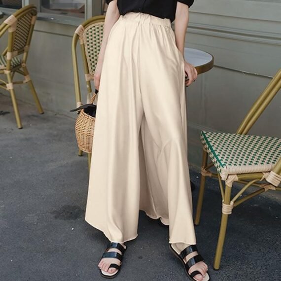 Isla Wide Leg Palazzo Pants - Image 3