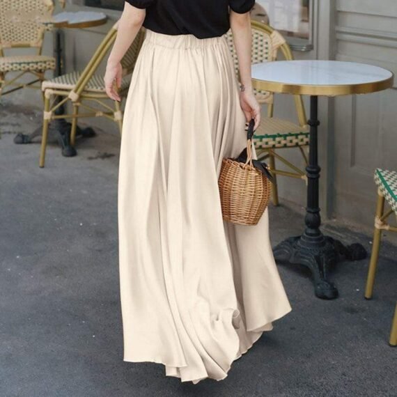 Isla Wide Leg Palazzo Pants - Image 2