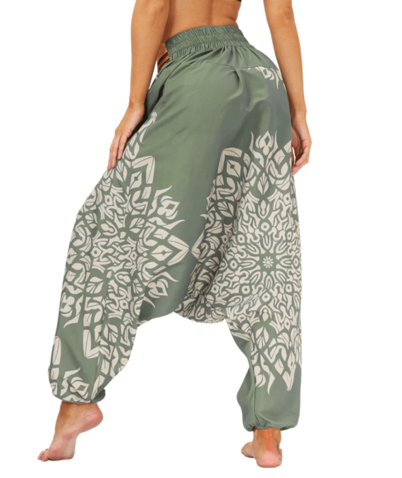 Mandala Bohemian Harem Pants - Image 3