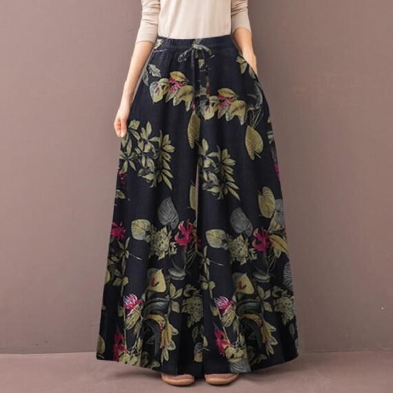 Talia Floral Palazzo Pants - Image 5