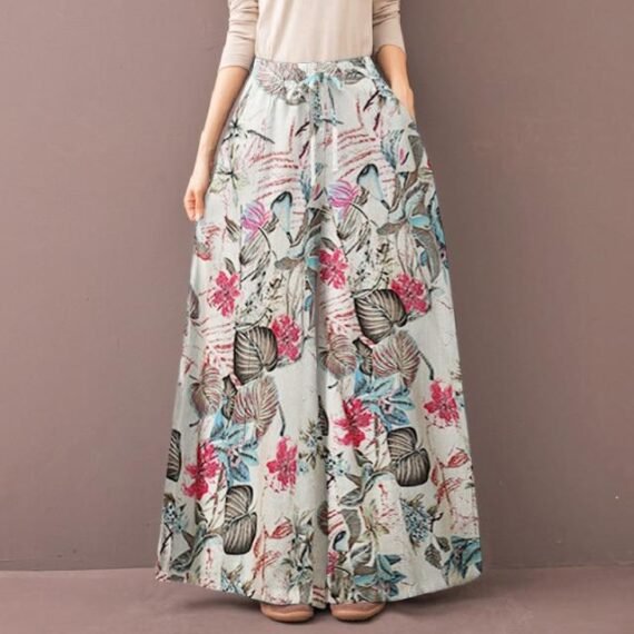 Talia Floral Palazzo Pants - Image 3