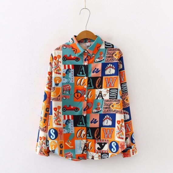 Abstract Funky Shirt - Image 2