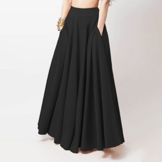 Gypsy Soul Pleated Maxi Skirt - Image 2