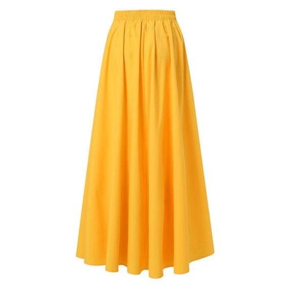 Gypsy Soul Pleated Maxi Skirt - Image 4