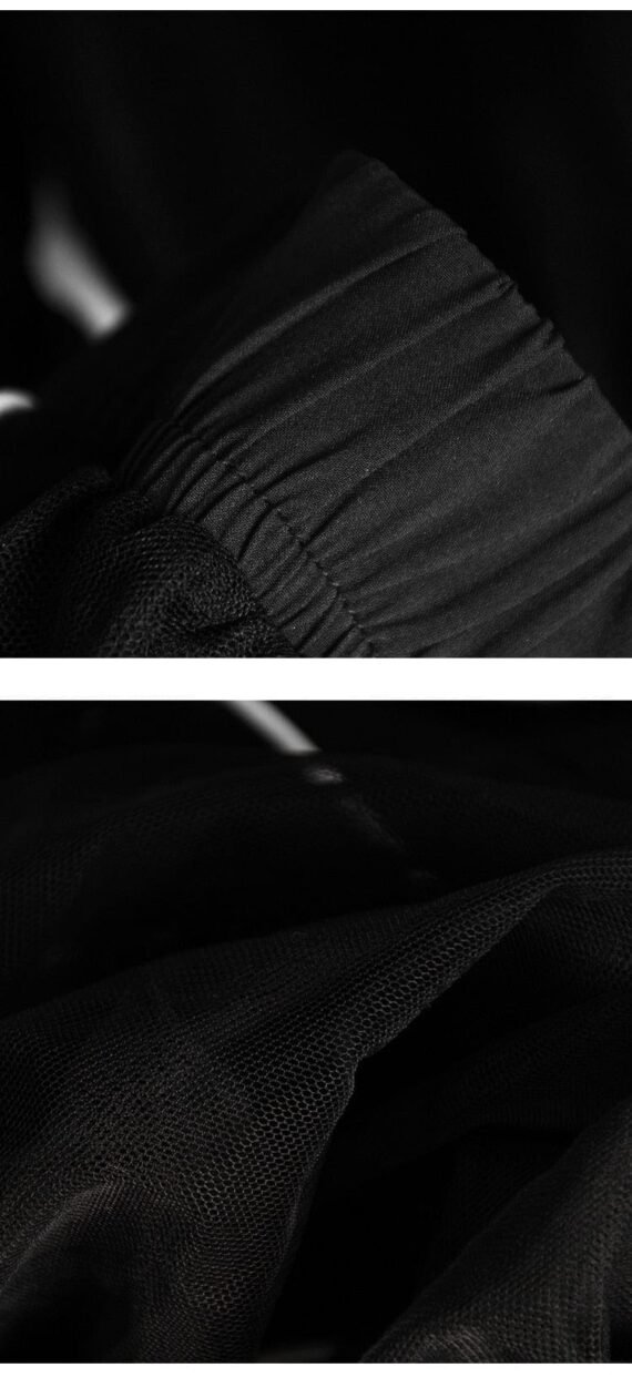 Ella Black & White Asymmetrical Skirt | Millennials - Image 7