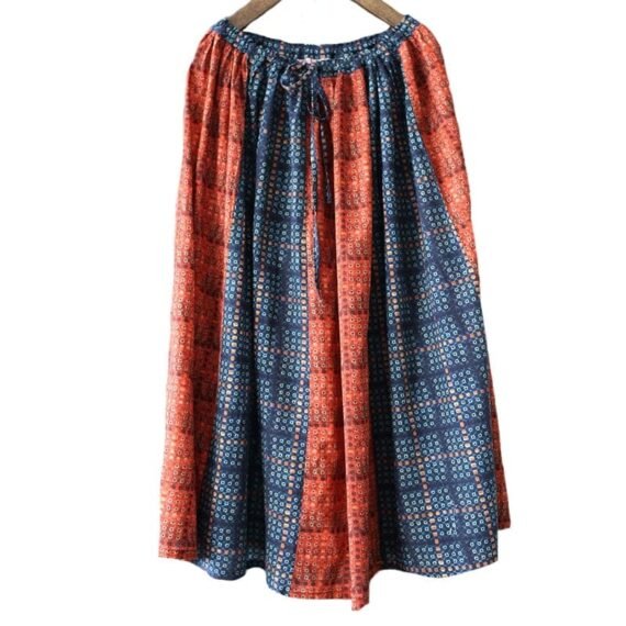 Tribal Plaid Skirt - Image 14