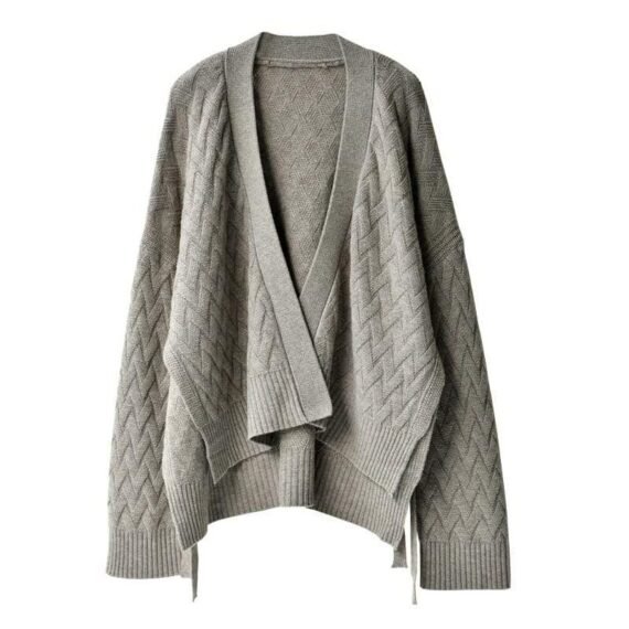 Elisabeth  Asymmetrical Cardigan - Image 4