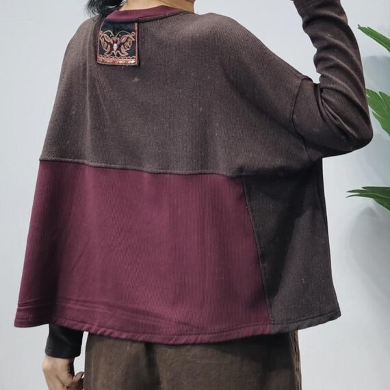 Tibet Mandala Oversized Shirt - Image 4