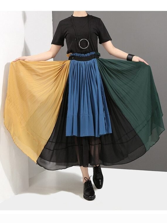 Tricolor Layered Skirt | Millennials - Image 5