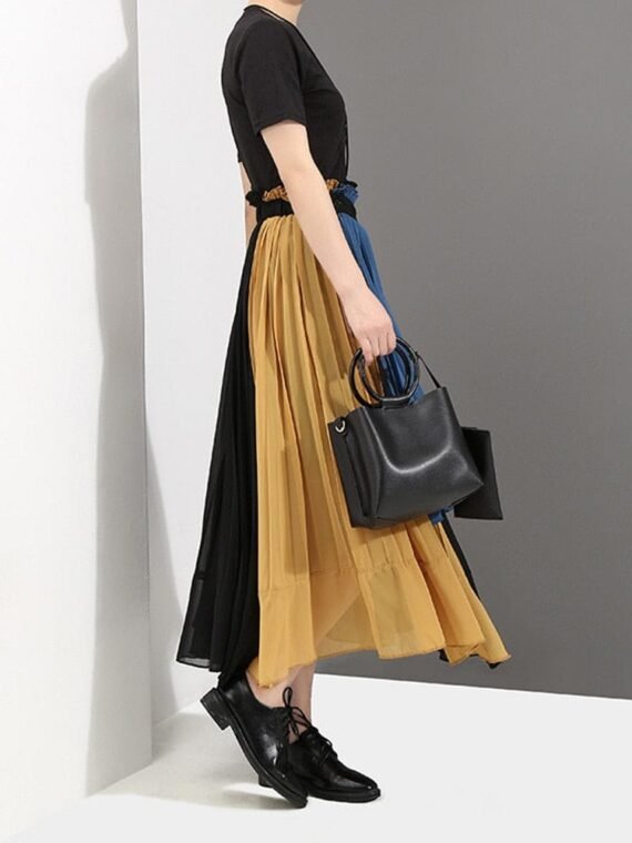 Tricolor Layered Skirt | Millennials - Image 6