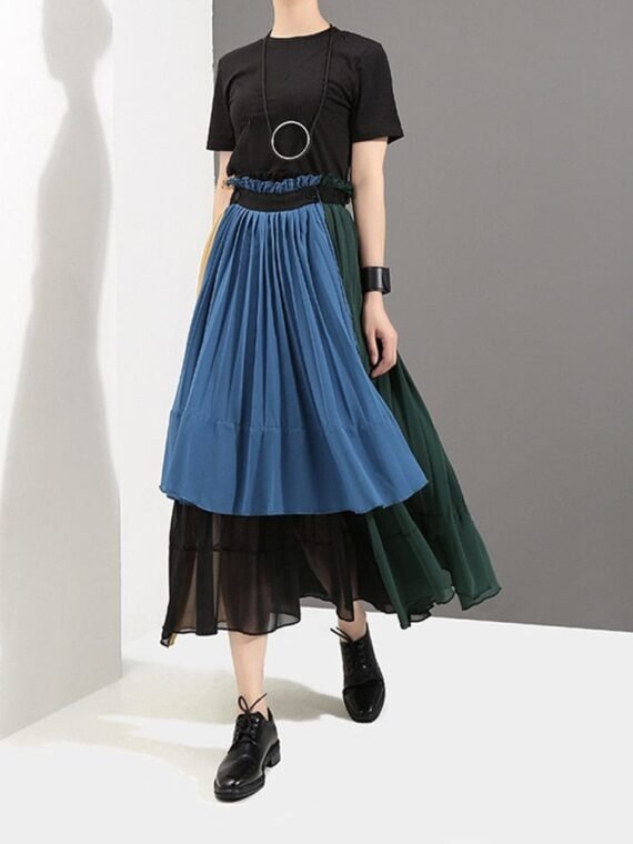 Tricolor Layered Skirt | Millennials - Image 8