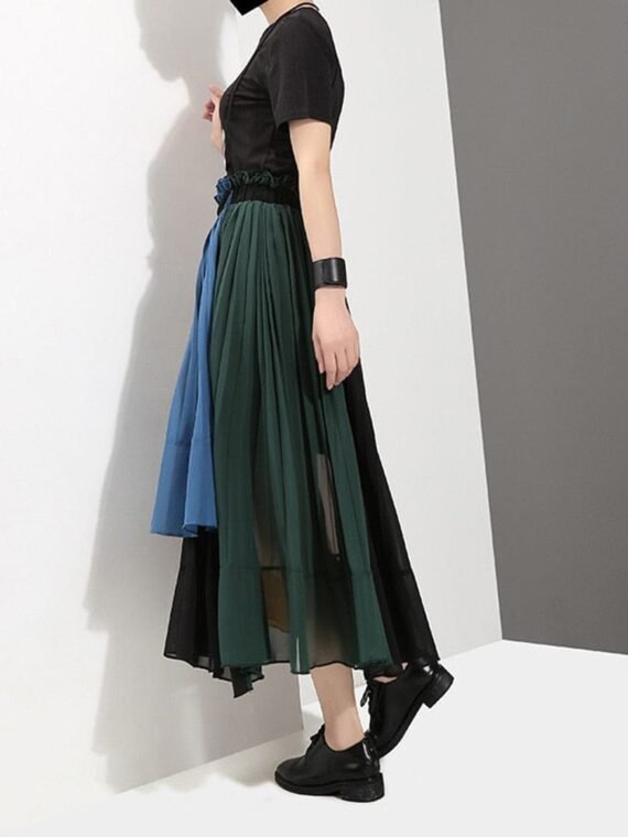 Tricolor Layered Skirt | Millennials - Image 7