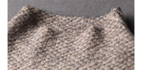 Turtleneck Printed Knitted Sweater - Image 7